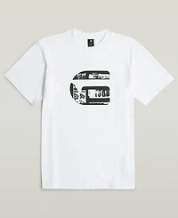 G-Star Raw Men's G Icon Graphic Crewneck T-Shirt