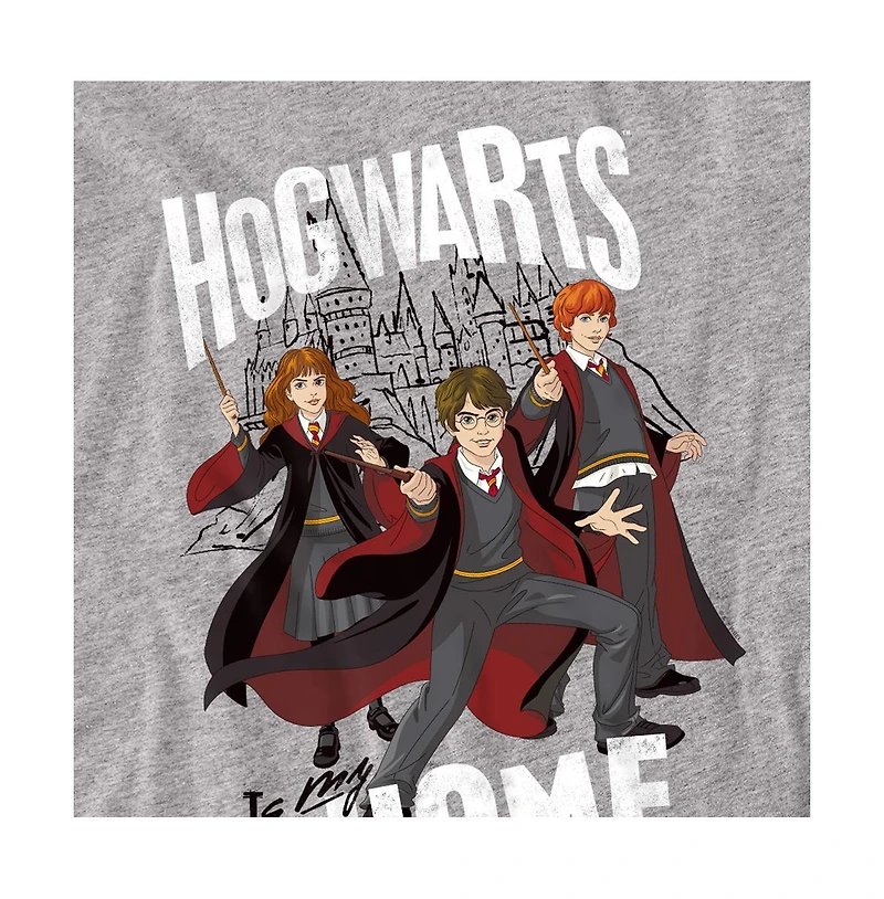 Harry Potter Men's Hogwarts Is My Home T-Shirt