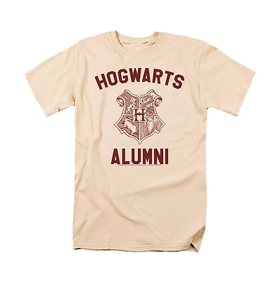 Harry Potter Men's Hogarts Alumni Collegiate T Shirt