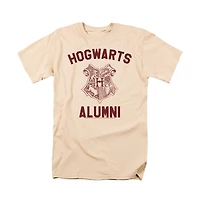 Harry Potter Men's Hogarts Alumni Collegiate T Shirt
