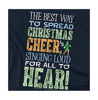 Elf Men's Best Way To Spread Christmas Cheer T Shirt