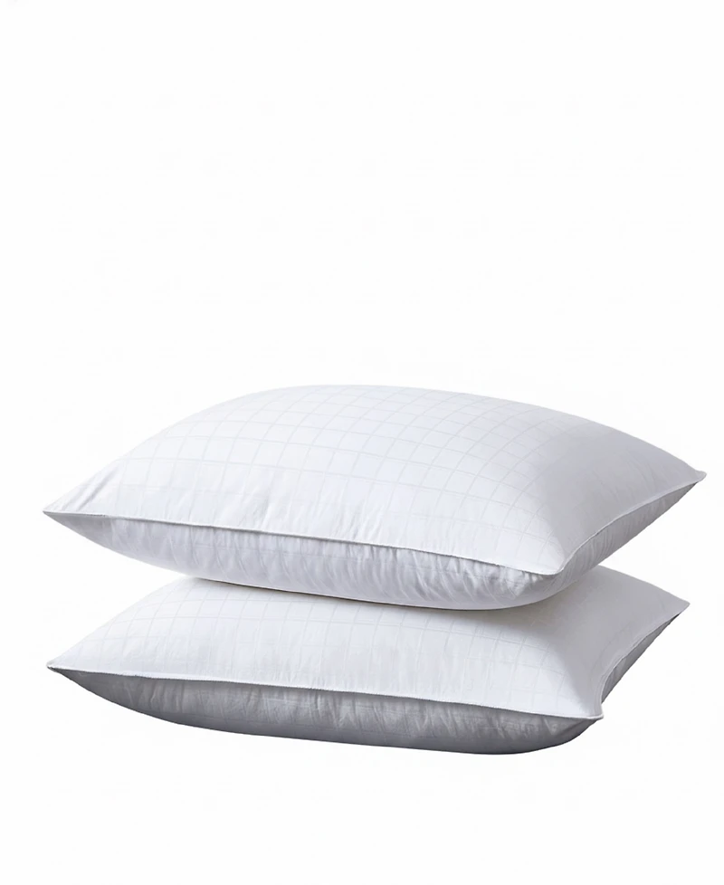 Unikome White Goose Down Feather 2-Pack Pillows