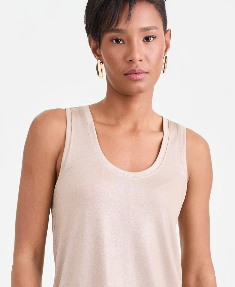 I.n.c. International Concepts Women's Shine Tank Top, Exclusively at Macy's