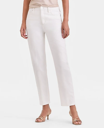 I.n.c. International Concepts Women's High-Rise Straight Ankle Jeans, Macy's Exclusive