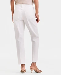 I.n.c. International Concepts Women's High-Rise Straight Ankle Jeans, Macy's Exclusive