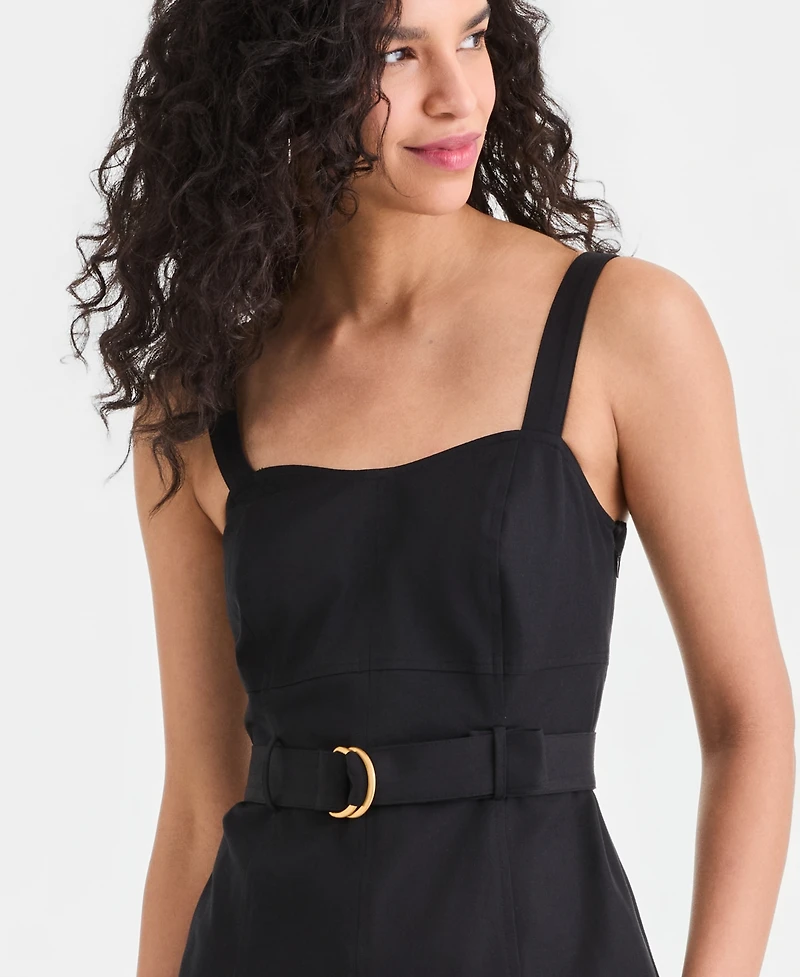 I.n.c. International Concepts Women's Belted Tank Top, Macy's Exclusive