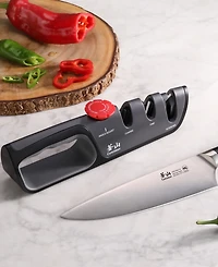 Cangshan Adjustable Platic 3" Knife and Scissors Sharpener
