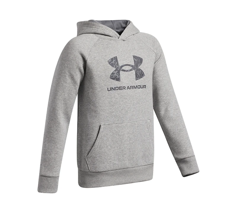 Under Armour Big Boys Rival Fleece Logo-Print Hoodie