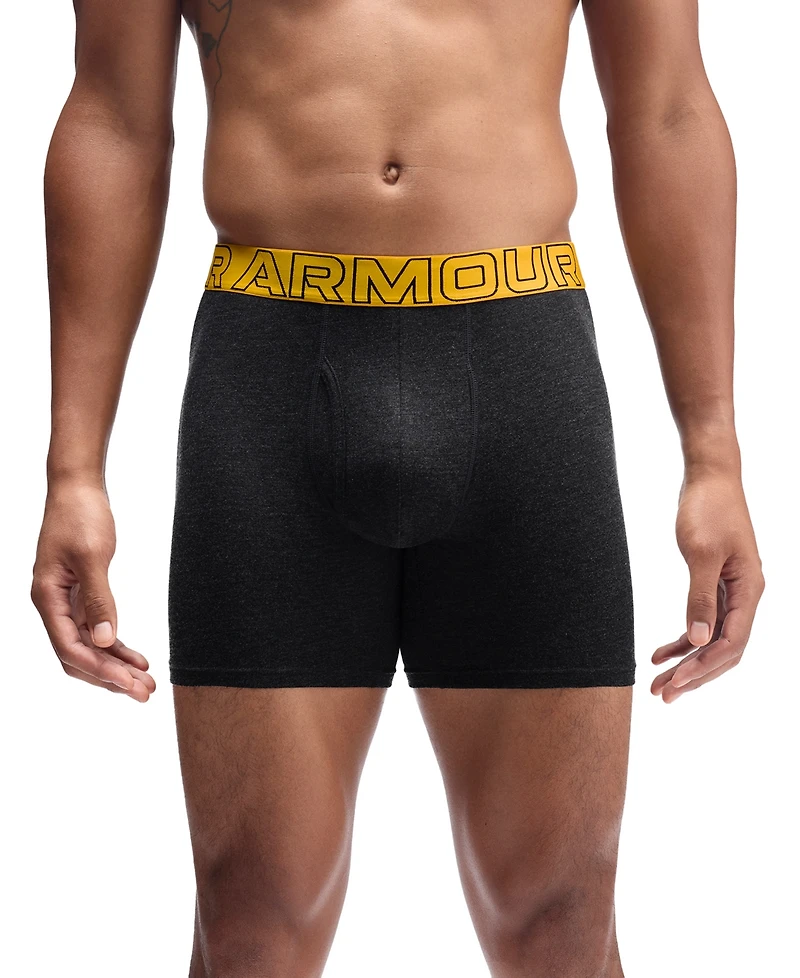 Under Armour Men's Boxerjock Novelty Boxer Briefs, 3-Pack