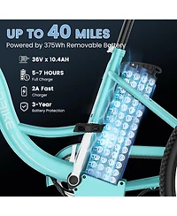 Mooncool 350W Electric Tricycle for Adults