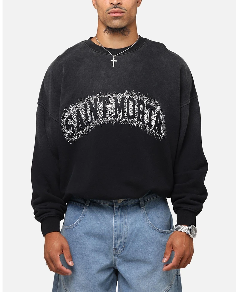 Saint Morta Men's Spray Logo Crewneck