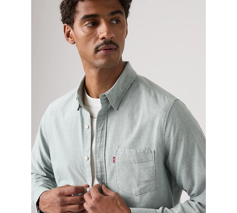 Levi's Men's Classic 1 Pocket Regular-Fit Long Sleeve Shirt