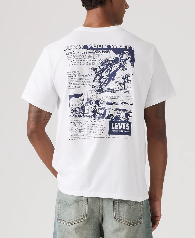 Levi's Men's Relaxed-Fit Short-Sleeve Graphic T-Shirt