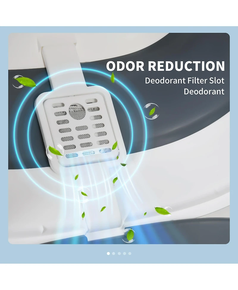 Zeus & Ruta Cat Litter Box Litter Box with Lid