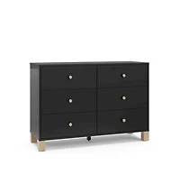 Storkcraft California 6-Drawer Double Dresser