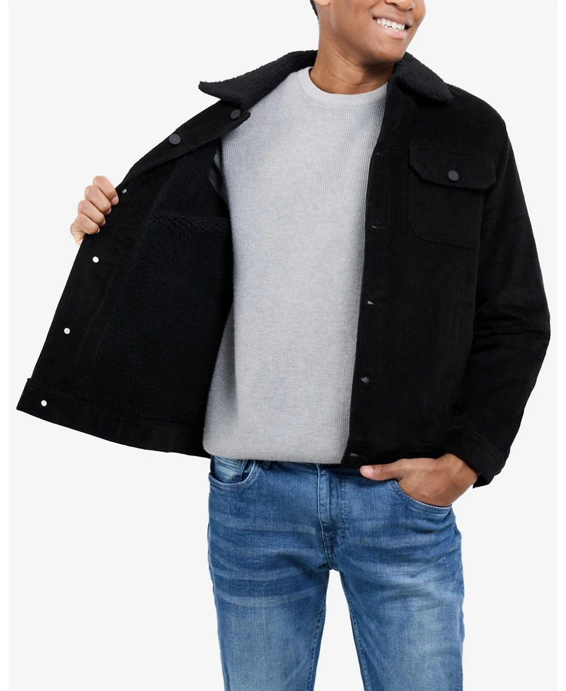 Xray Men's Corduroy Trucker Jacket