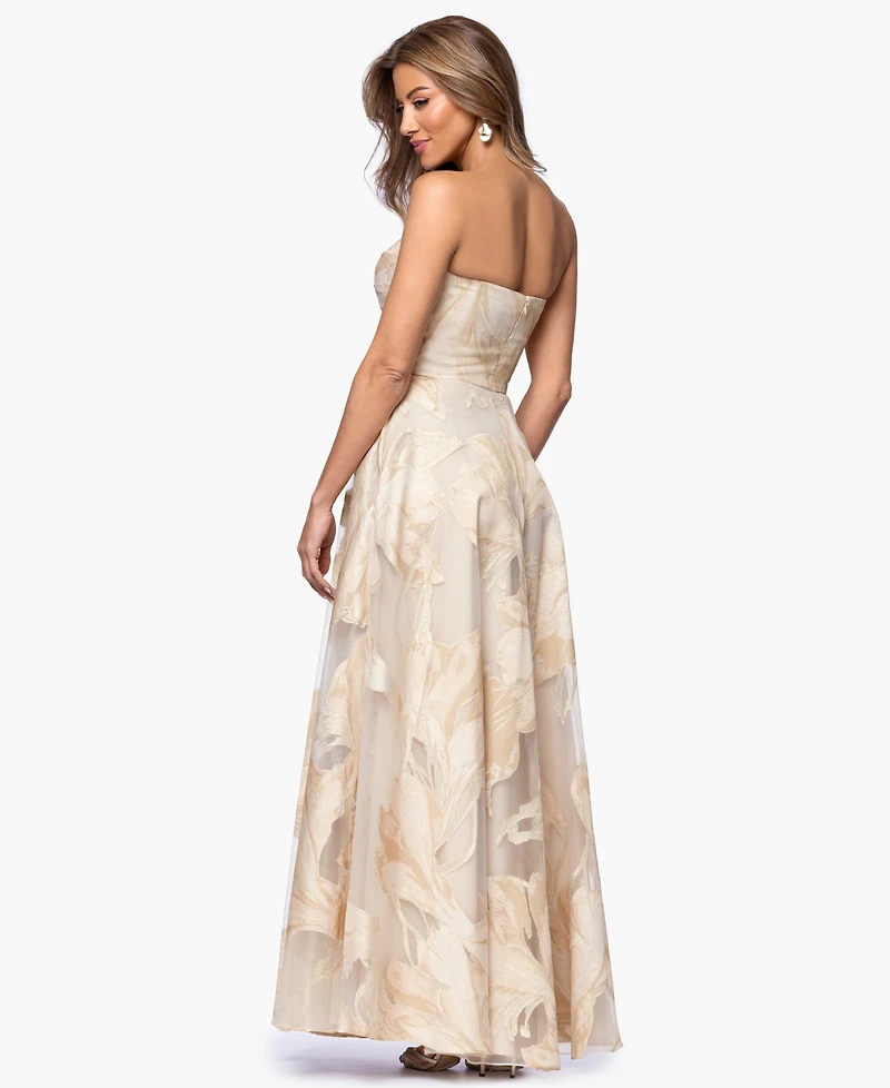 Xscape Women's Strapless Ball Gown