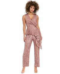 Muse Women's Sleeveless Side V-Neck Top