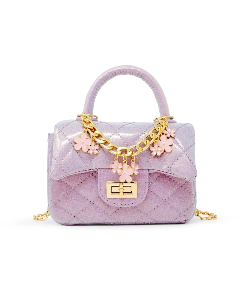 Zomi Gems Girls Classic Sparkle Top Handle Handbag