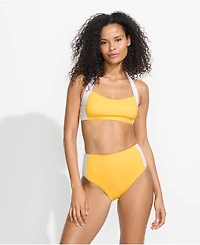 Lands' End Women's Seamed Halter Bikini Top