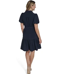 Jessica Howard Petite Tiered Shirt Dress