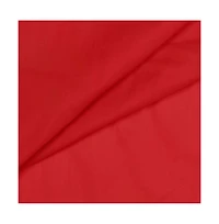 Ellis Curtain Ellis Stacey 1.5" Rod Pocket High Quality Fabric Solid Color Window Tailored Tier Pair