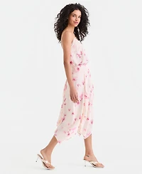 I.n.c. International Concepts Women's Asymmetric-Hem Midi Skirt, Macy's Exclusive