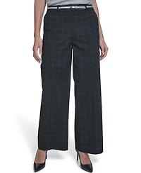 Calvin Klein Petite Wide-Leg Fashion Pants
