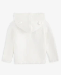 First Impressions Baby Boys' Hooded Sweater-Knit Cotton Cardigan, Macy's Exclusive