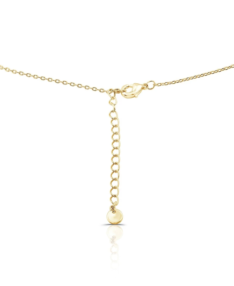 And Now This Cubic Zirconia Pear Shaped Necklace