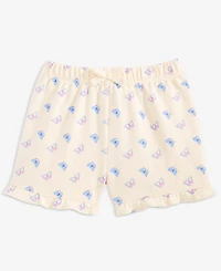 First Impressions Baby Girls' 3M-24M Mix and Match French Terry Butterfly-Print Shorts, Macy's Exclusive