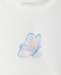 First Impressions Baby Girls' Butterfly T-Shirt, Macy's Exclusive