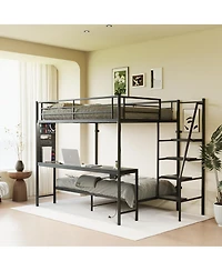 Streamdale Furniture full size bunk bed with twin size