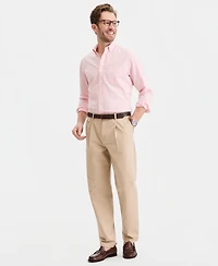 Club Room Men's Pleated Herringbone Twill Pants, Macy's Exclusive