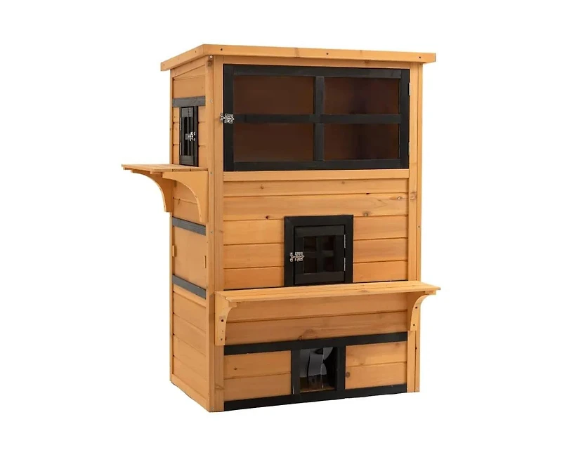 Zeus & Ruta Cat House Outdoor Cat House