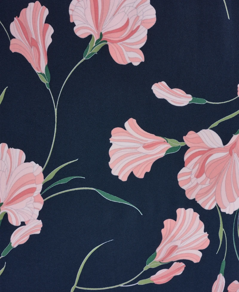 Tommy Hilfiger Petite V-Neck Short-Sleeve Dress