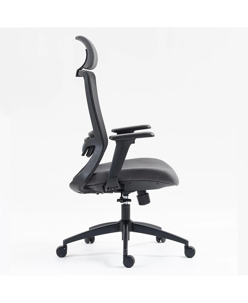 Streamdale Furniture High Back Mesh Office Chair:8322H-bk