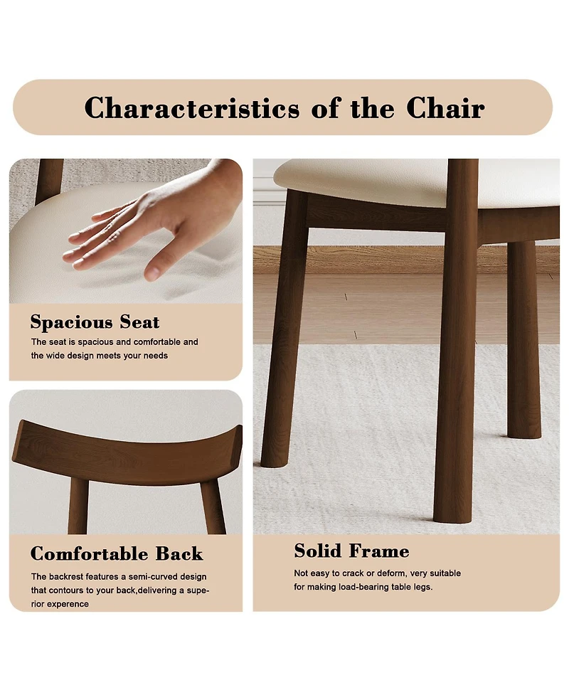 Streamdale Furniture 43" Folding Dining Table Set w/ 2 Chairs