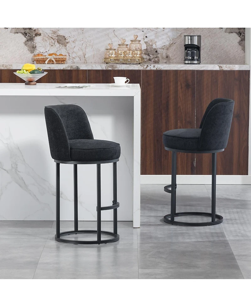 Streamdale Furniture Counter Height Bar Stools Set of 2