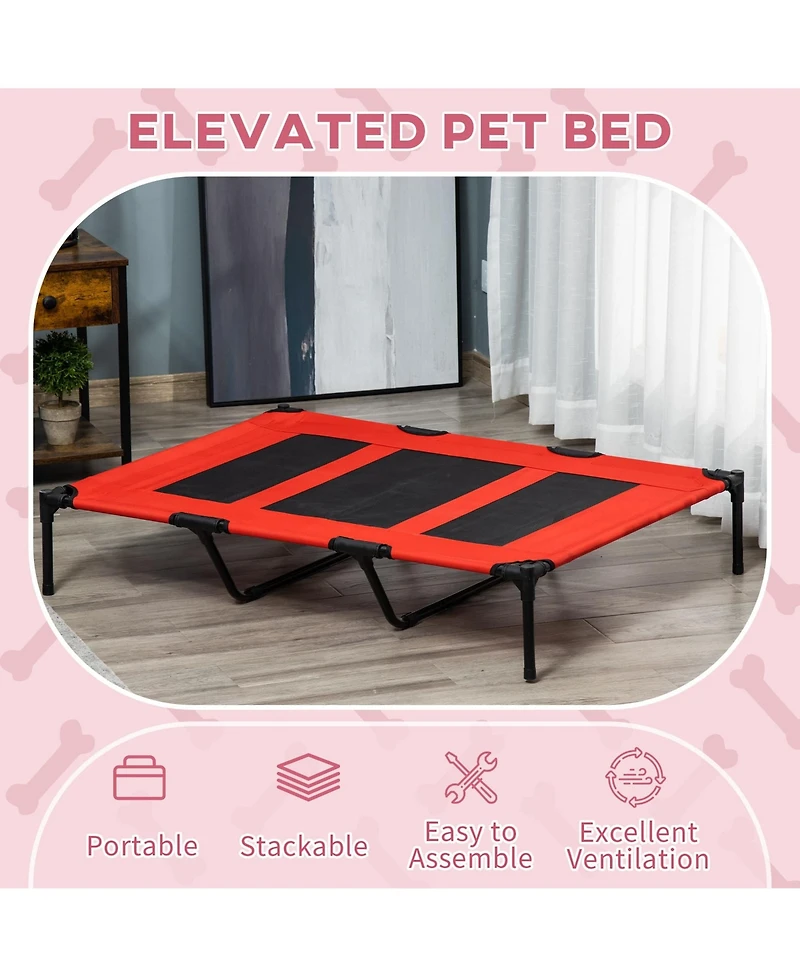 Zeus & Ruta Portable Elevated Breathable Pet Cot