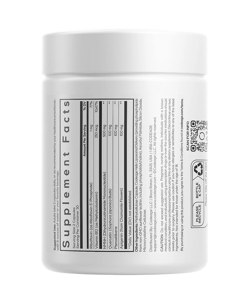 Codeage Liposomal Nmnh Platinum