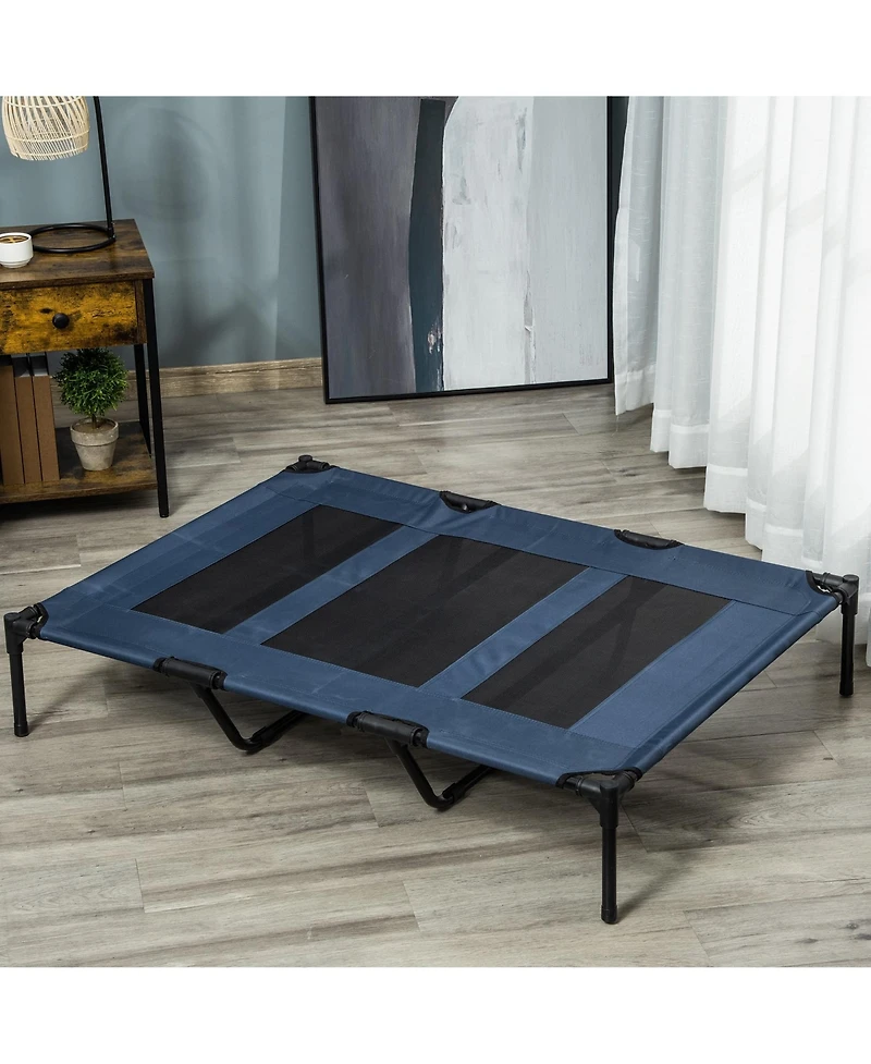 Zeus & Ruta 48"×36" Portable Elevated Pet Cot