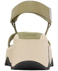 Sorel Women's Kinetic Aura Y-Strap Round Toe Sandals