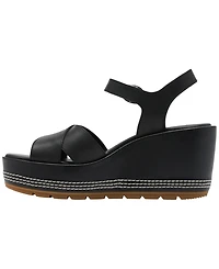 Sorel Women's Sunpeak Wedge Heel Ankle-Strap Sandals