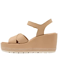 Sorel Women's Sunpeak Wedge Heel Ankle-Strap Sandals