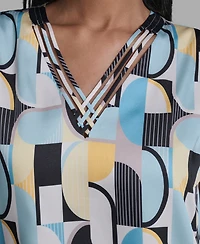 Karl Lagerfeld Paris Women's V-Neck Sleeveless Camisole