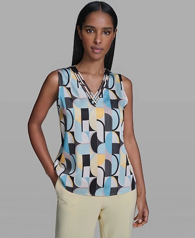 Karl Lagerfeld Paris Women's V-Neck Camisole