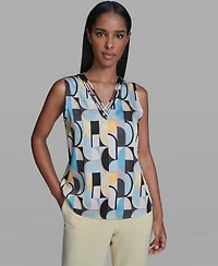 Karl Lagerfeld Paris Women's V-Neck Camisole