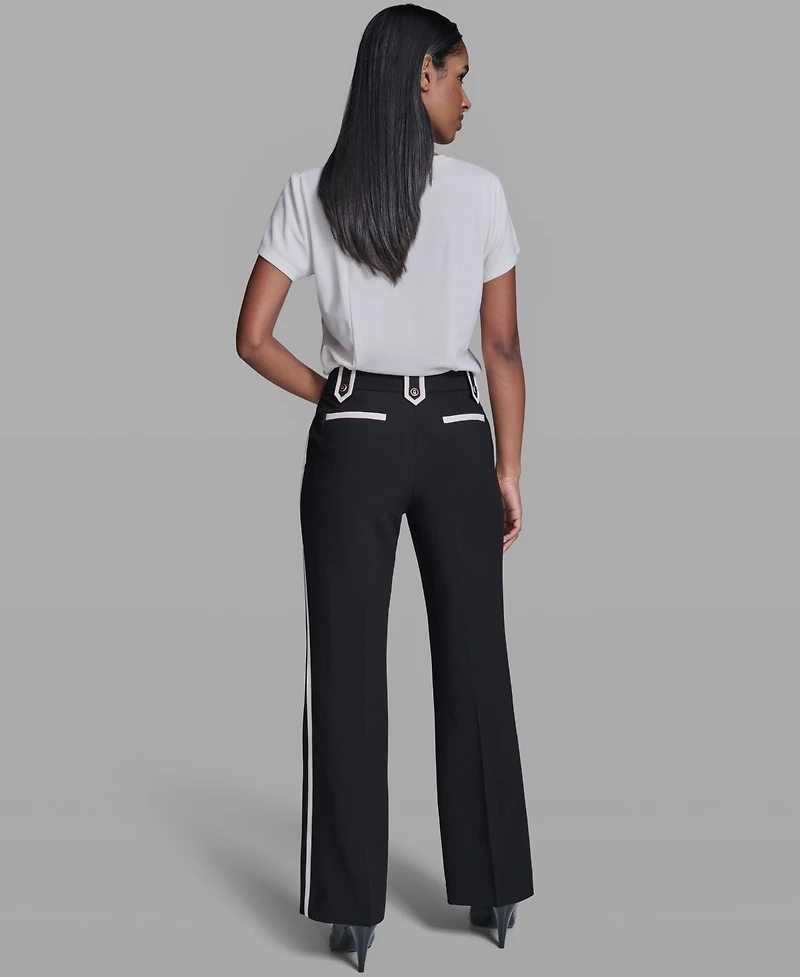 Karl Lagerfeld Paris Women's Flare Pants