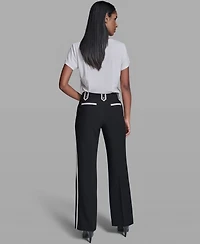 Karl Lagerfeld Paris Women's Flare Pants
